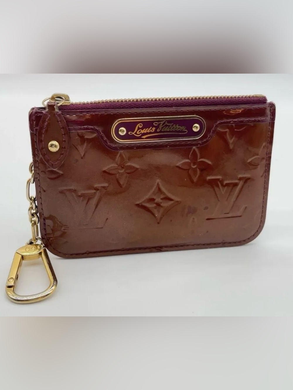 Auth Monogram Vernis Violette
Pochette Clés